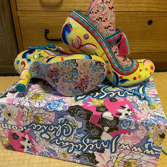 Irregular Choice Ekaterina heels, BRAND NEW unworn, size 38 - Picture 2 of 3